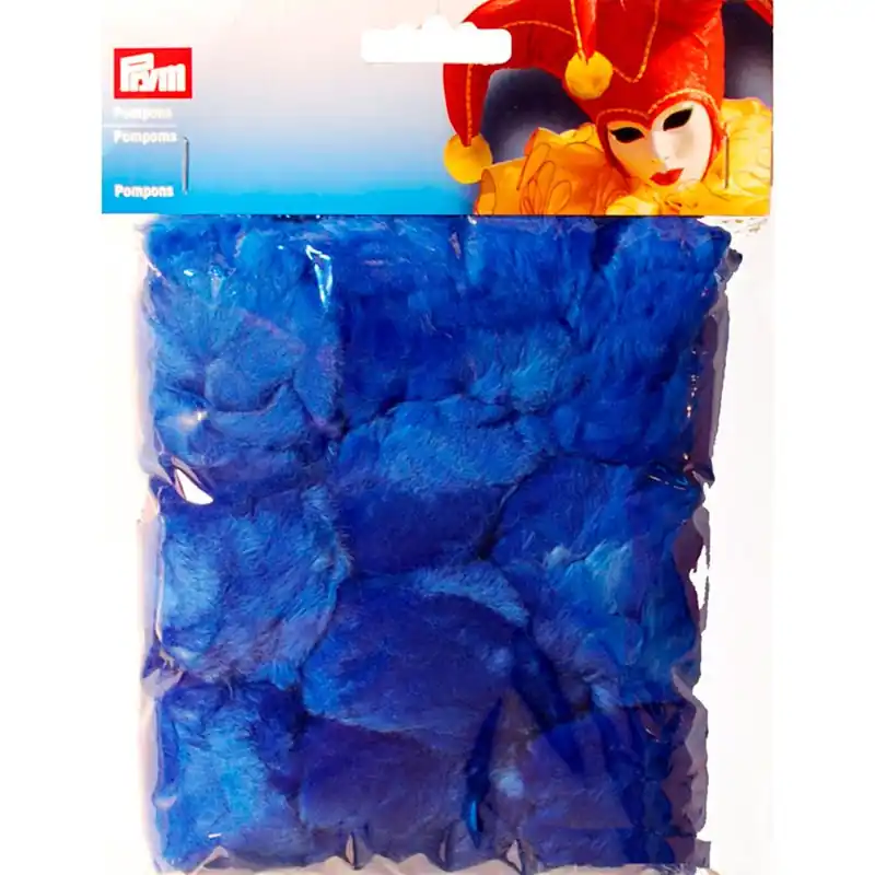Decoro Prym Pompon blu - 70 mm - Svendita