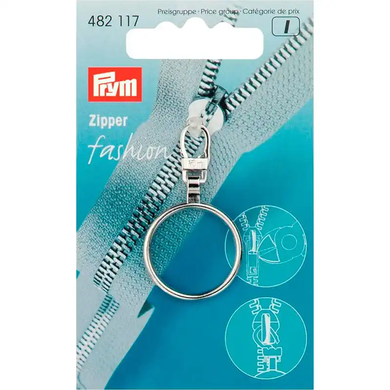Linguetta per la chiusura Prym Moda cerniera lampo - anello | Molto richiesto