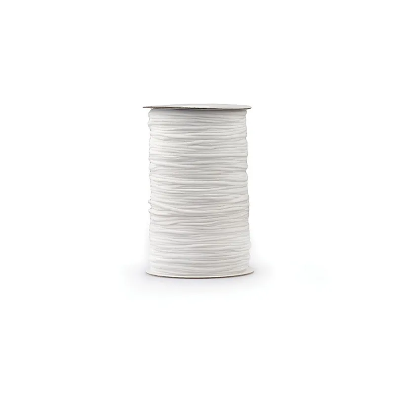 Merceria - Elastici Prym Bobina di corda elastica bianca - 3 mm - Consigliato