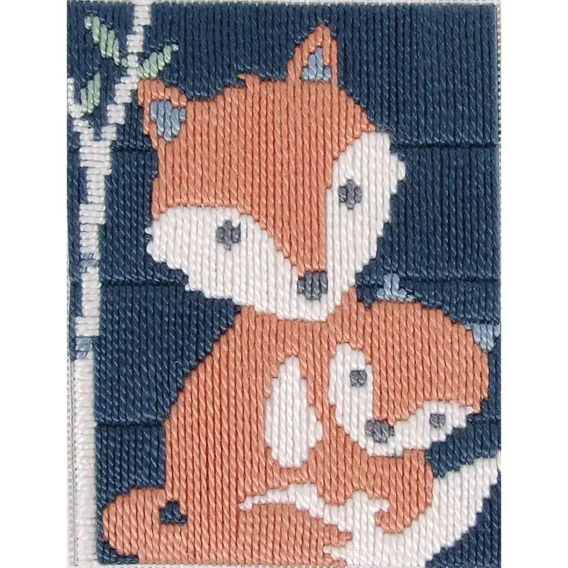 Pochi pezzi rimasti | Kit di tela per bambini DMC Gaspare la volpe