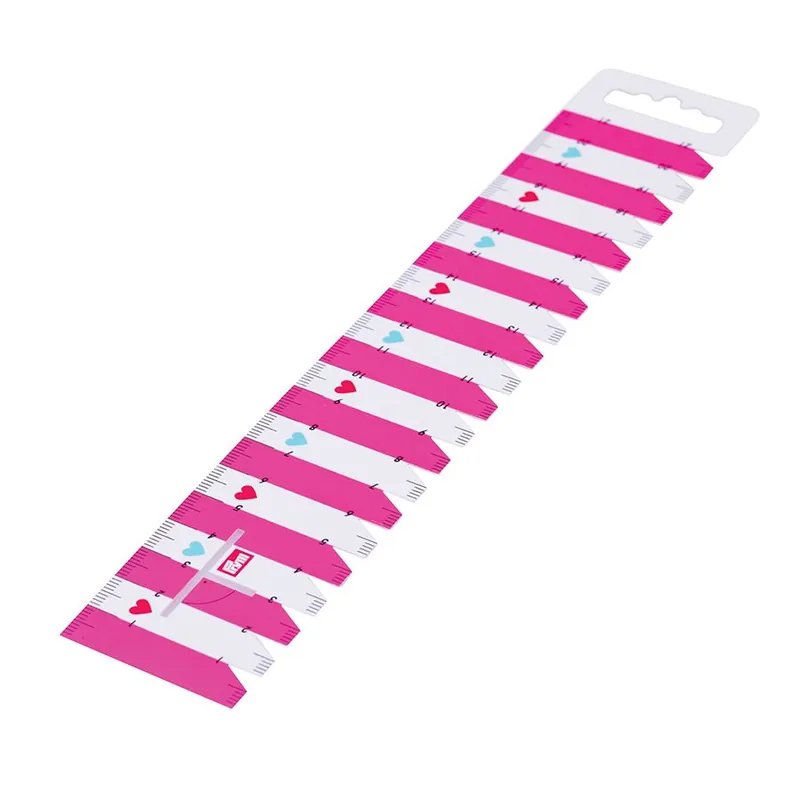 Regola da cucito Prym Righello rosa - 23 cm - Molto richiesto