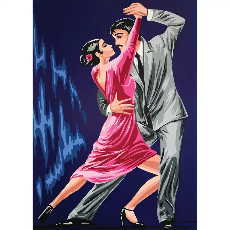 Offerta speciale | Canovaccio antico Gobelin. L Tango - con matassine MOULINE DMC
