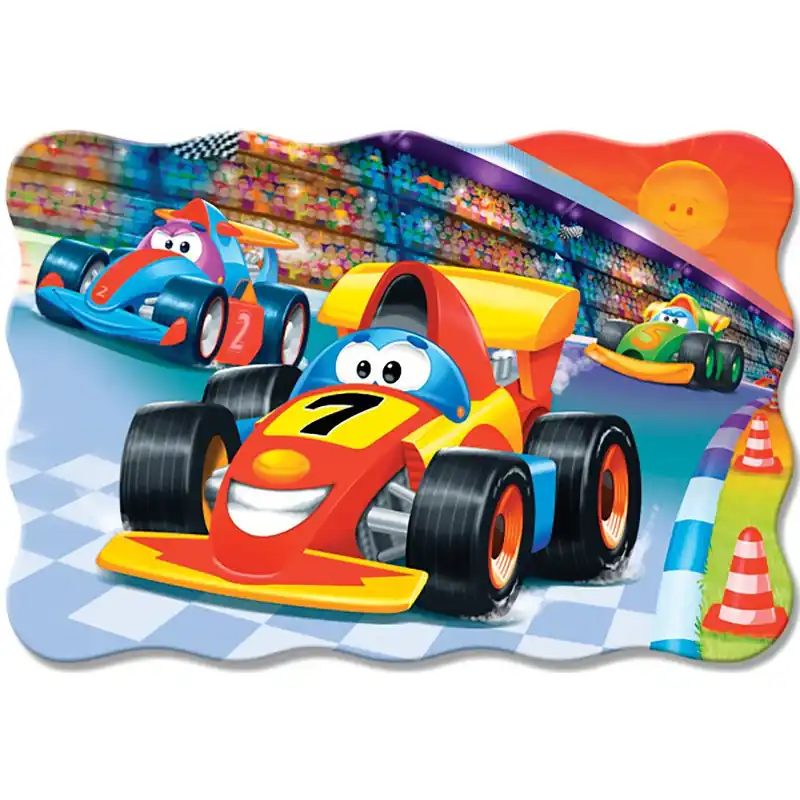 puzzle per bambini Castorland Auto da corsa - 20 pezzi | Tra i più amati
