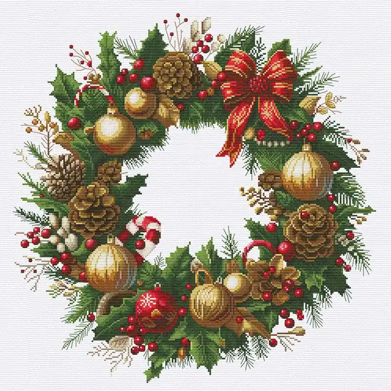 Grande successo | kit ricamo a punto croce Nova Sloboda Lo spirito del Natale