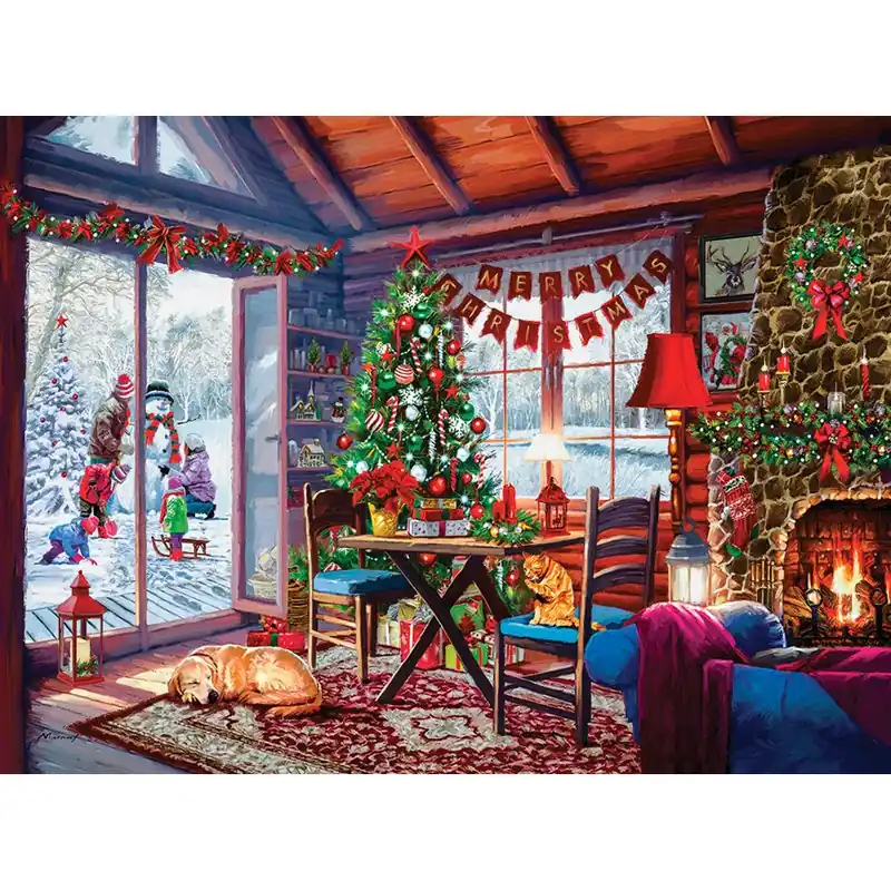 puzzle Castorland Casetta di Natale - 2000 pezzi | Offerta in scadenza