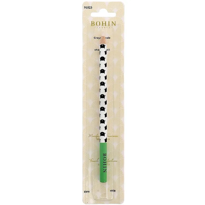 Matita di marchiatura Bohin Gesso bianco - Gatti neri | Promozione speciale