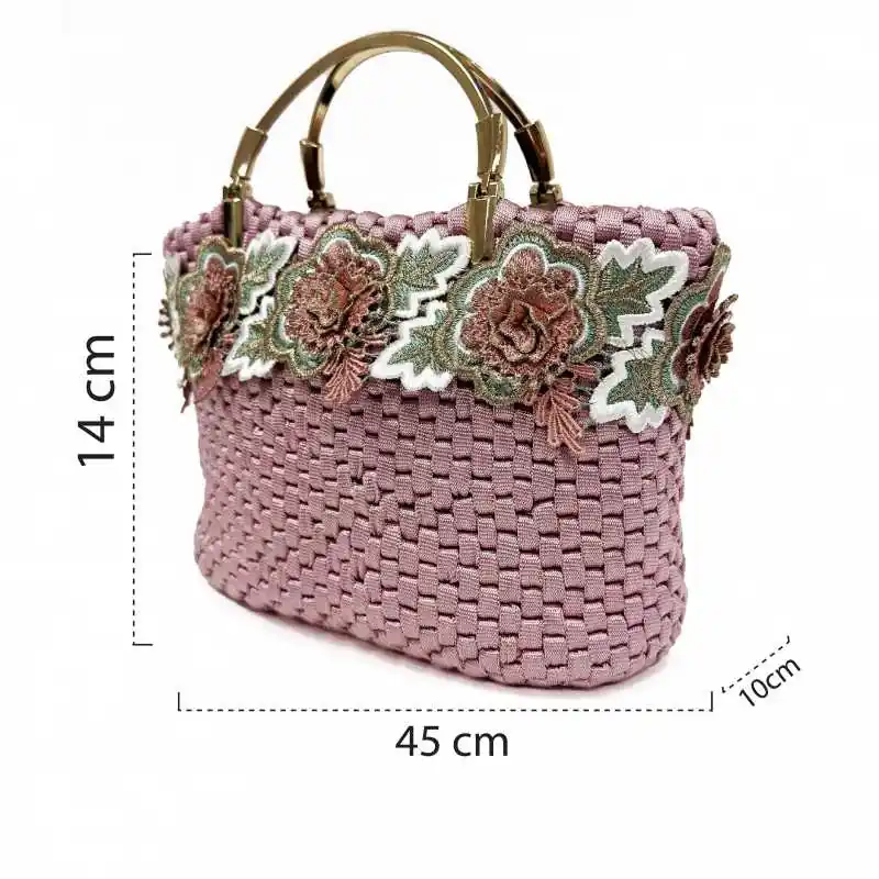 Premium - Borsa Elegance - Kit completo per borse all‘uncinetto