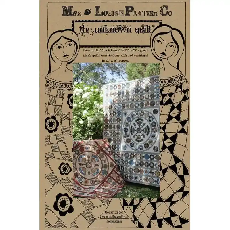 Imperdibile | The Unknown Quilt - Cartamodello per Quilt, by Max & Louise Pattern Co.