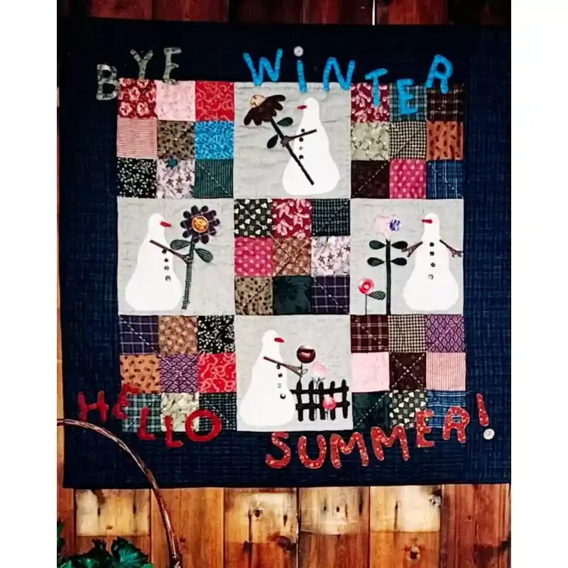 Bye Winter - Cartamodello per Quilt, by Bobbin - Promozione speciale