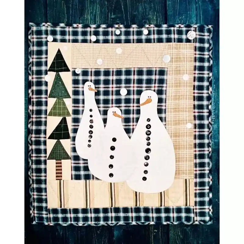 C‘est l‘hiver! - Cartamodello per Quilt, by Bobbin - Ultime disponibilità