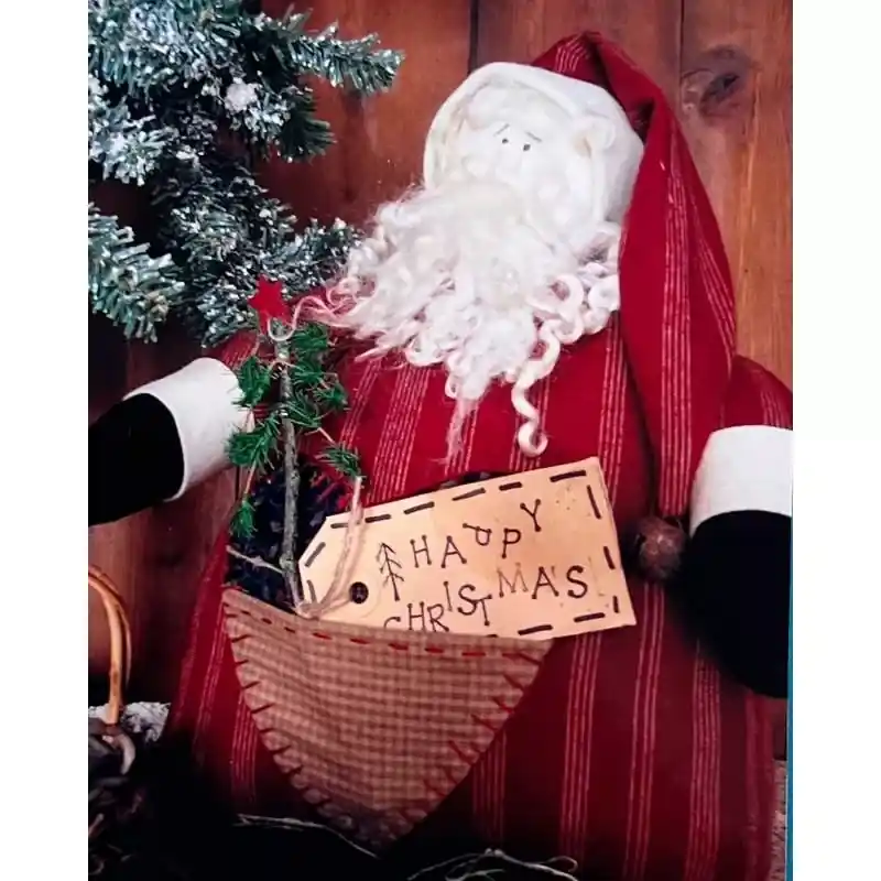 Santa - Pupazzo in stoffa , by Bobbin - Offerta