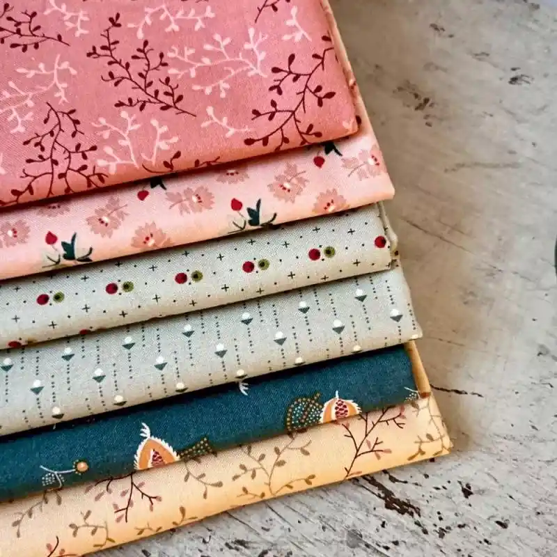 6 Fat Quarter di tessuti EQP collezioni miste, 50 x 55 cm - bundle 4 - Prezzo produttore