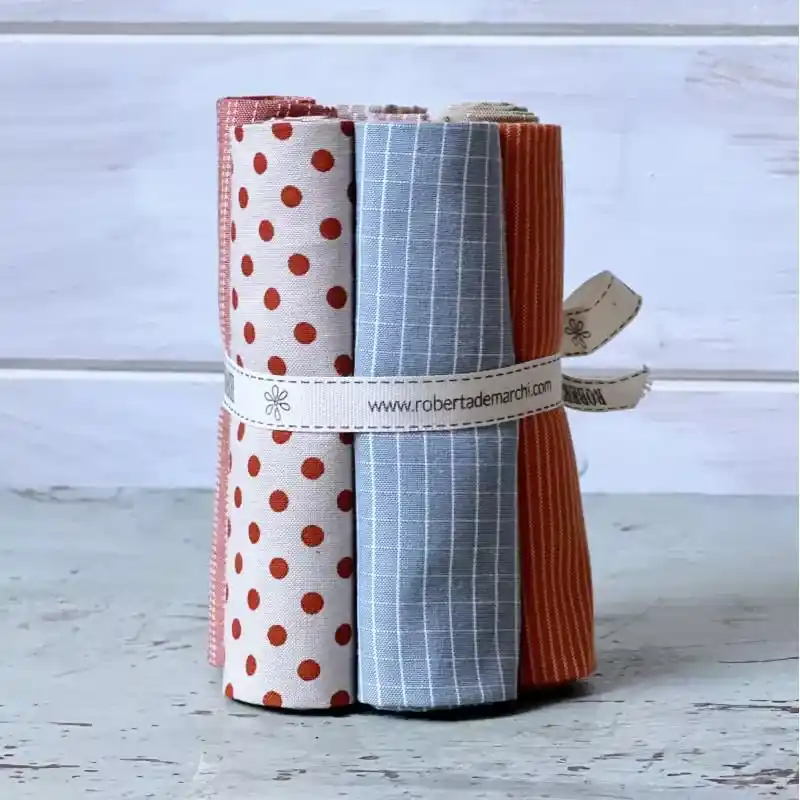 Prezzo scontato - Tilda Bundle Tinti in Filo Autunno, 7 Fat Eight 50 x 27 cm