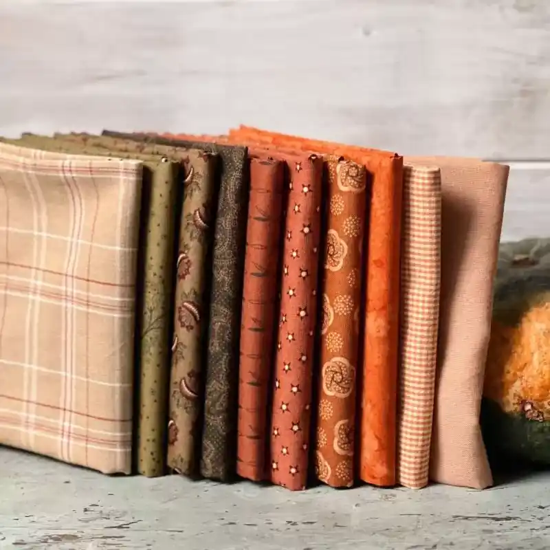 Fat Quarter Bundle 10 Tessuti Misti per l‘Autunno | Molto richiesto