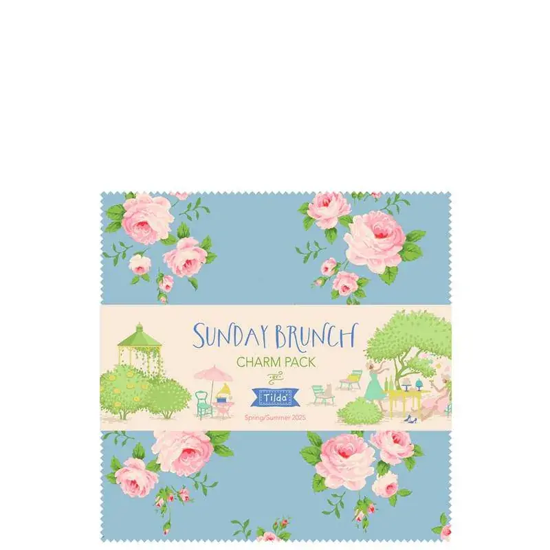 Tilda Sunday Brunch, 40 Charm Pack 2 per Collezione Intera - Acquisto sicuro