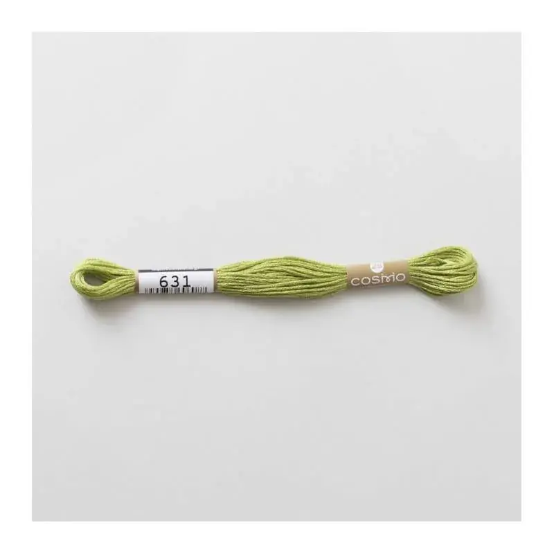 631 COSMO - Filo da ricamo giapponese COSMO - Mouliné Size 25 in cotone a 6 capi | Nuovo arrivo