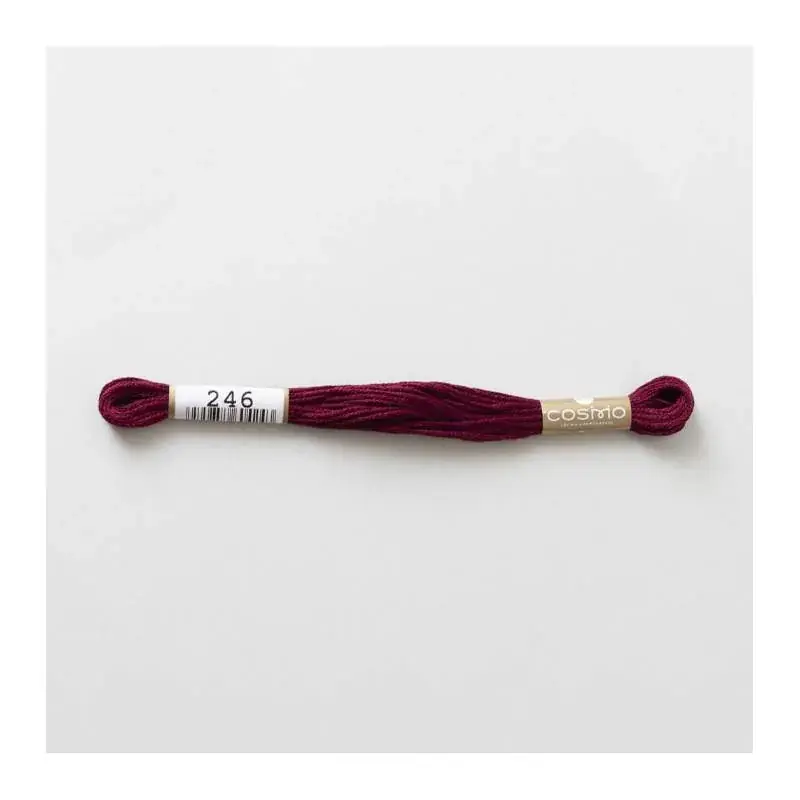 Acquista oggi - 246 COSMO - Filo da ricamo giapponese COSMO - Mouliné Size 25 in cotone a 6 capi