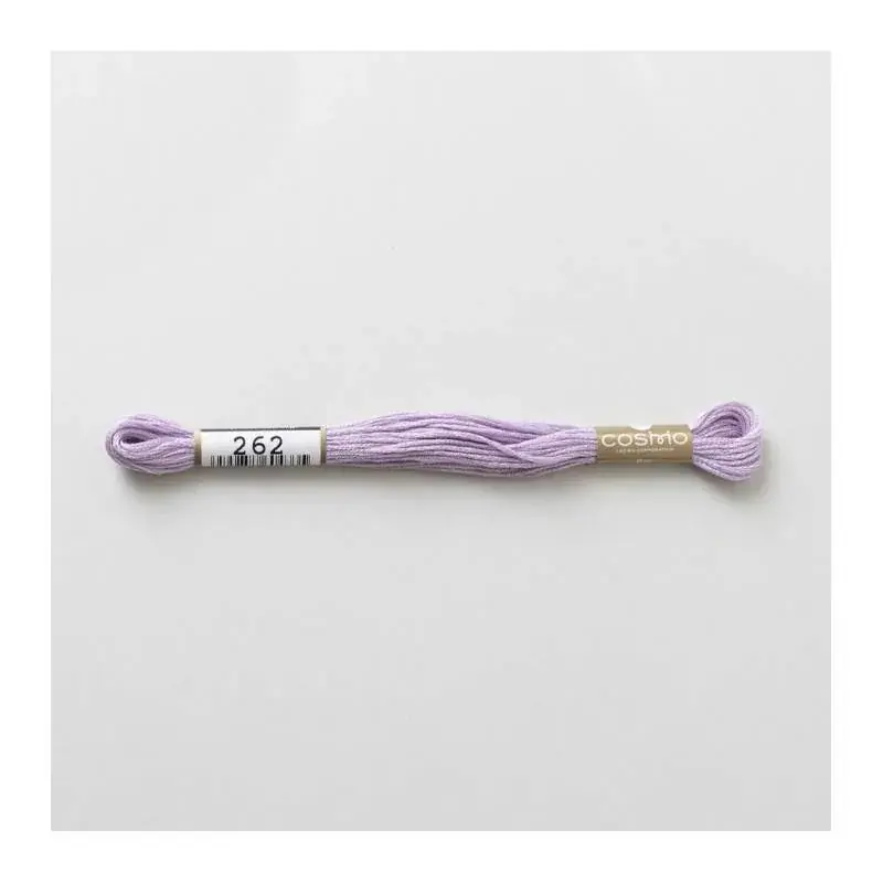 Outlet | 262 COSMO - Filo da ricamo giapponese COSMO - Mouliné Size 25 in cotone a 6 capi