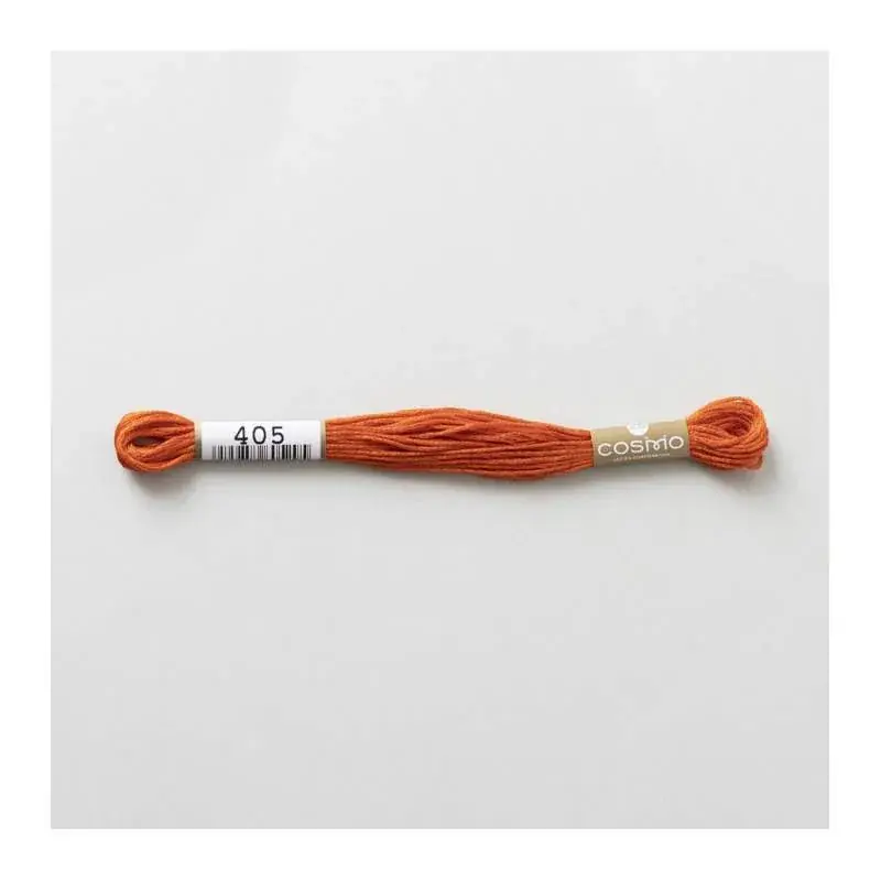 405 COSMO - Filo da ricamo giapponese COSMO - Mouliné Size 25 in cotone a 6 capi - Sconto