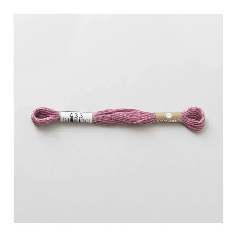 Offerta esclusiva - 433 COSMO - Filo da ricamo giapponese COSMO - Mouliné Size 25 in cotone a 6 capi