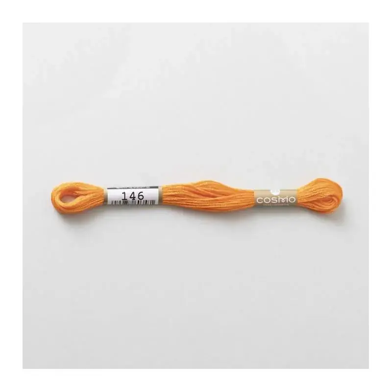 146 COSMO - Filo da ricamo giapponese COSMO - Mouliné Size 25 in cotone a 6 capi | Prezzo basso
