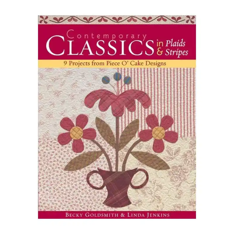 Tra i più venduti | Contemporary Classics in Plaids & Stripes, 9 projects from Piece O‘ Cake Designs
