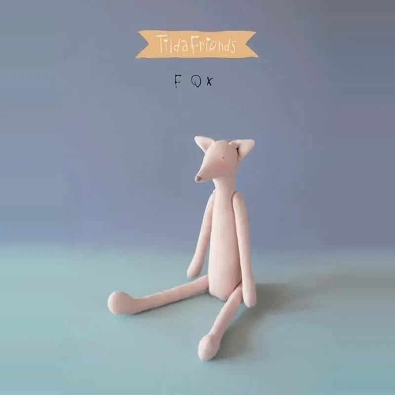 Kit per realizzare il pupazzo di una Volpe - Tilda Friends FOX - Soddisfatti o rimborsati