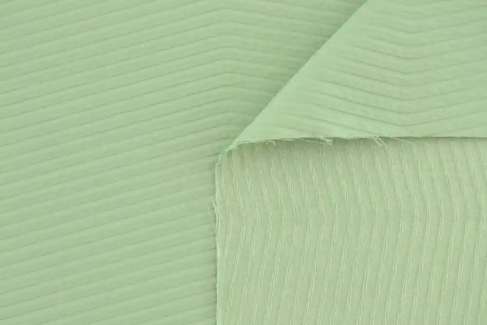 Jacquard d‘arredamento a chevron verde acqua - Imperdibile