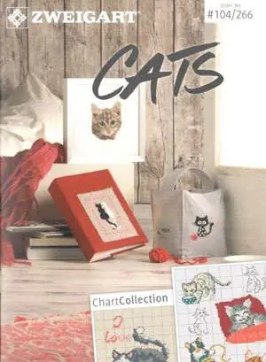Pagamenti sicuri | Zweigart 104/266, cats
