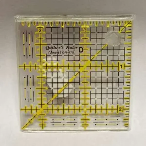 Direttamente dalla fabbrica | Griglia per miniature 2 1/2″ x 2 1/2″, quilter’s rule
