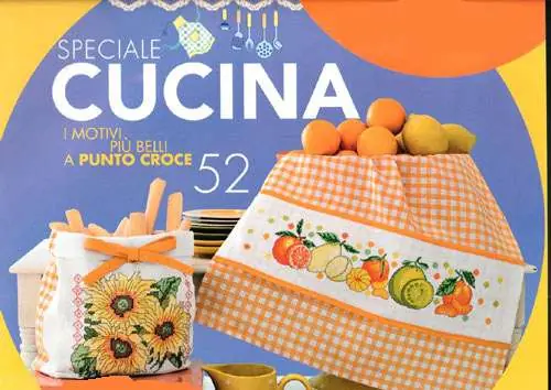 Punto croce 52 speciale cucina | Pochi pezzi rimasti