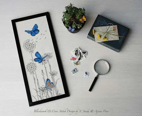 Prezzo promozionale - Adonis blue butterlies, aijsai designs