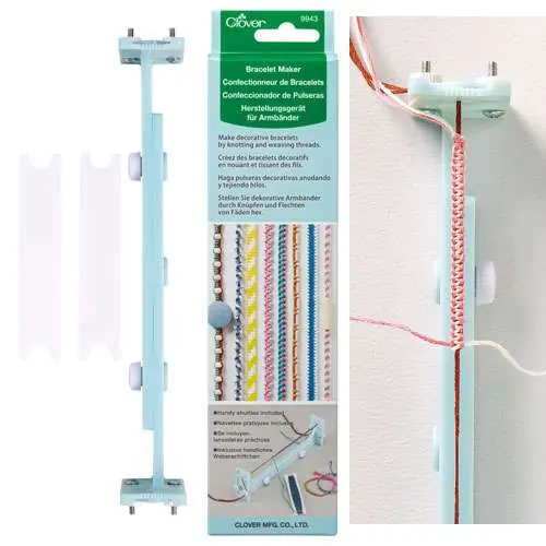 Scelta dei clienti - Telaio mini per braccialetti/bracelet maker, clover 9943