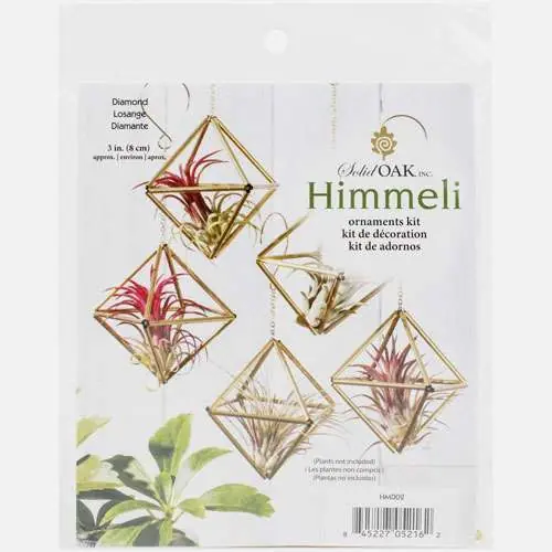 Prodotto di punta - Kit ornament solid oak himmeli diamante, ottone 5 pz