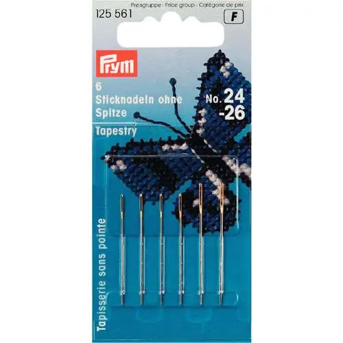Molto richiesto | Aghi prym tapestry – senza punta misti n°24 e 26