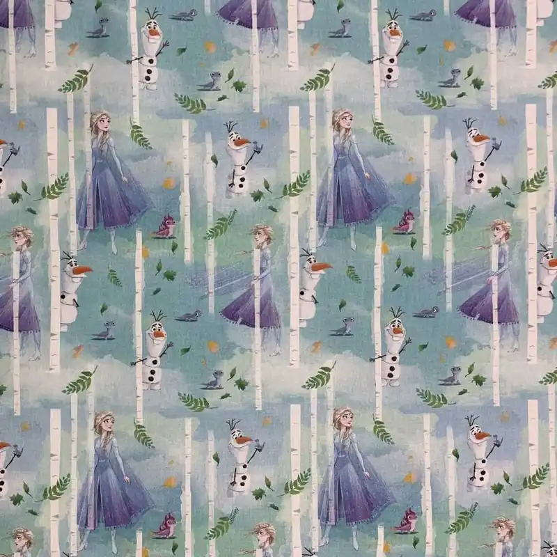 Miglior prezzo | Tessuto Cotone Frozen Foresta Incantata 50 Cm