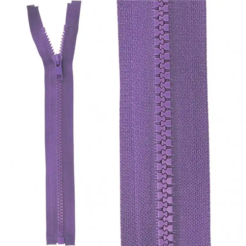 Qualità eccellente - Lampo sganciabile pesante viola