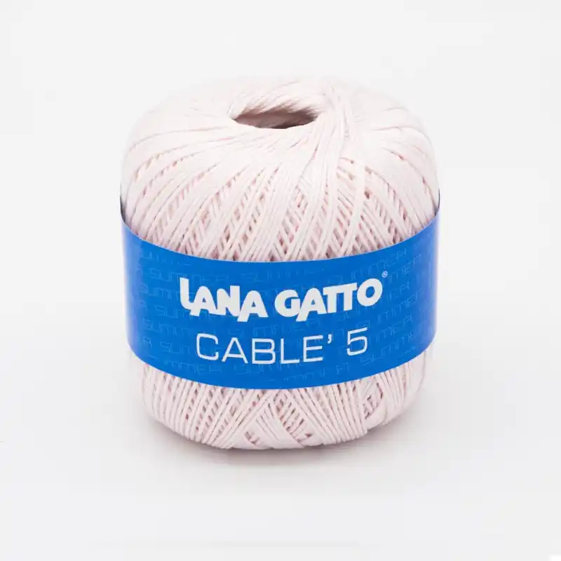 Cotone Cablé 5/8 - Rosa | Reso semplice