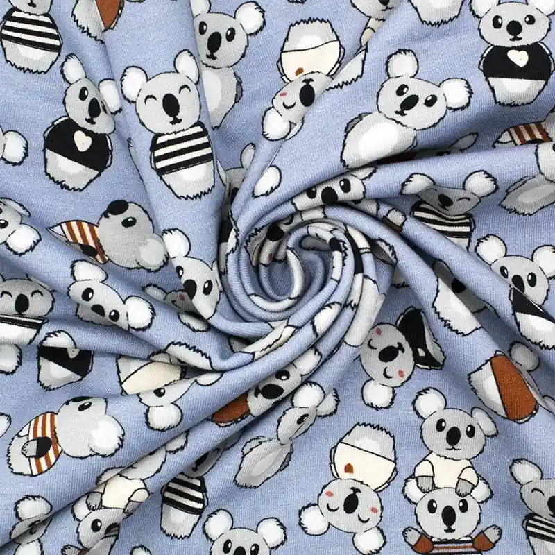 Jersey cotone koala - Prezzo ridotto