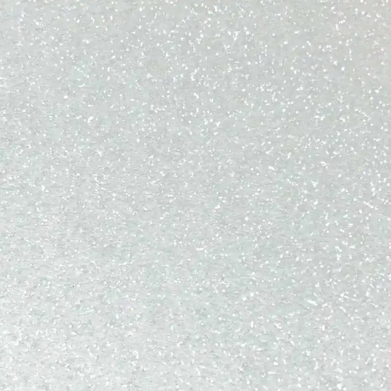 Glitter termoadesivo - bianco | Reso semplice