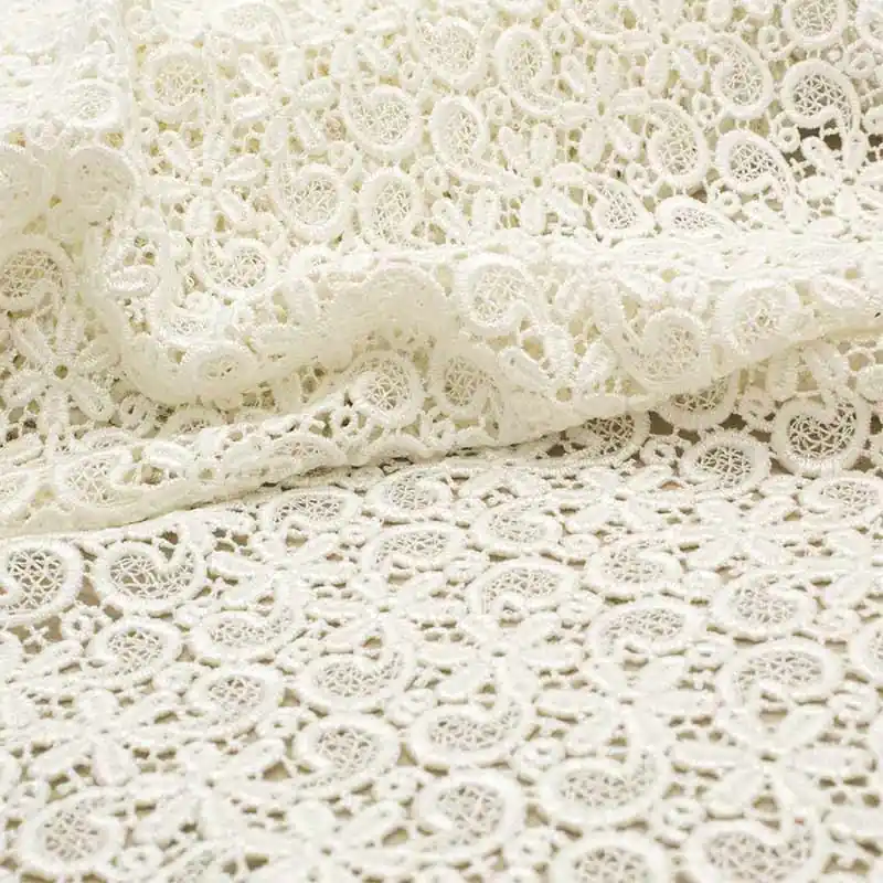 Tessuto Macramè Matte bianco - Preferito dai clienti
