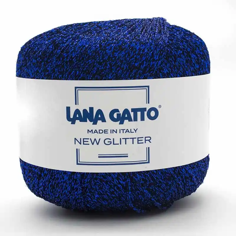 Qualità premium | Filato New Glitter bluette