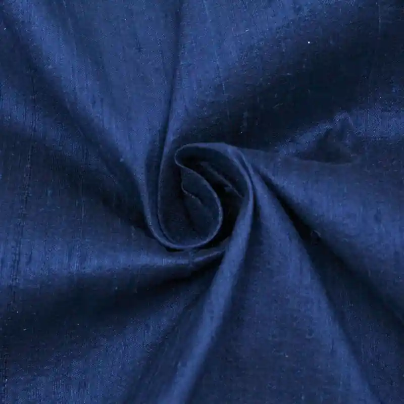 Shantung seta blu | Super offerta