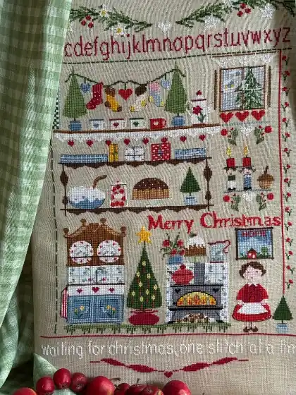 Waiting for Christmas one stitch at a time | Ordina ora