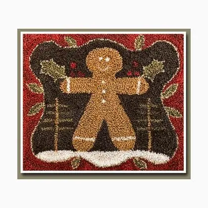 Gingerbread Man Punch Needle | Novità nello shop