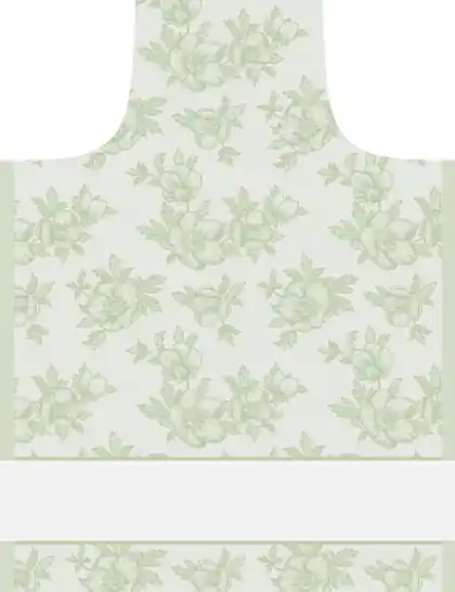 Grembiule Elleboro Lurex - Verde - Approfitta dell'offerta