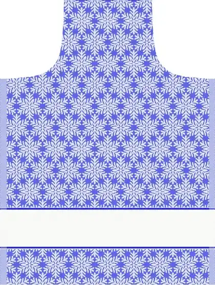 Grembiule - Fiocchi - Blu | Sconti