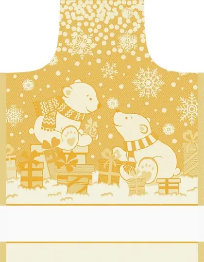 Grembiule Polar Lurex - Giallo - Super prezzo