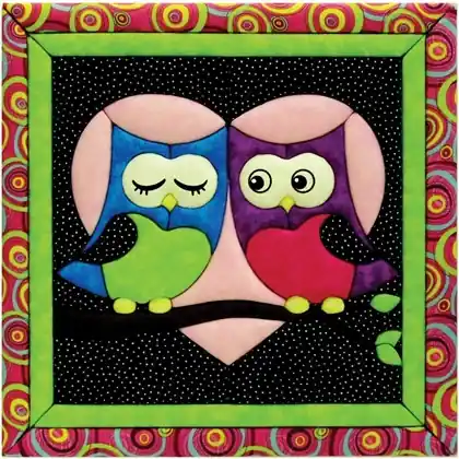 Molto apprezzato | Kit Quilt-Magic - Gufi innamorati