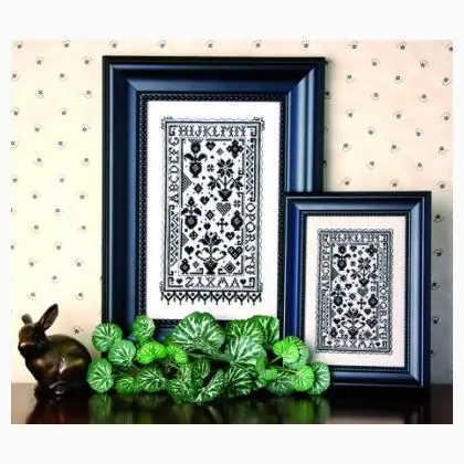 Saldi | Tiny Blackwork II - Alphabet Sampler